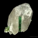 Elbaite Tourmaline on Quartz (Floater) - image 1