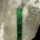 Elbaite Tourmaline on Quartz (Floater) - image 4