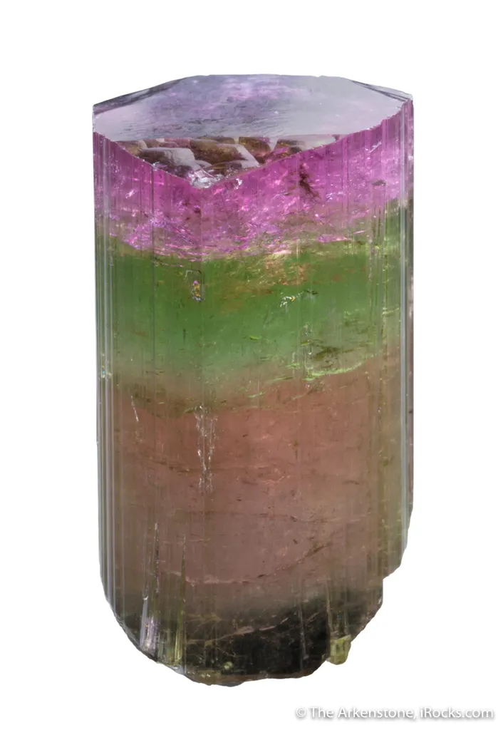 Elbaite Tourmaline Purple Cap image