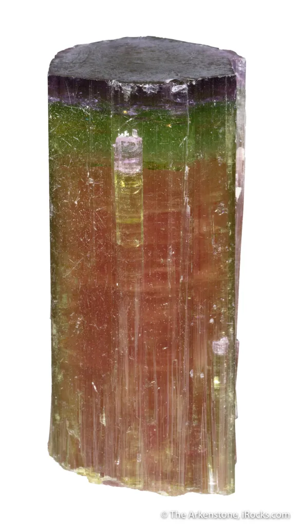 Elbaite Tourmaline Purple Cap - image 3