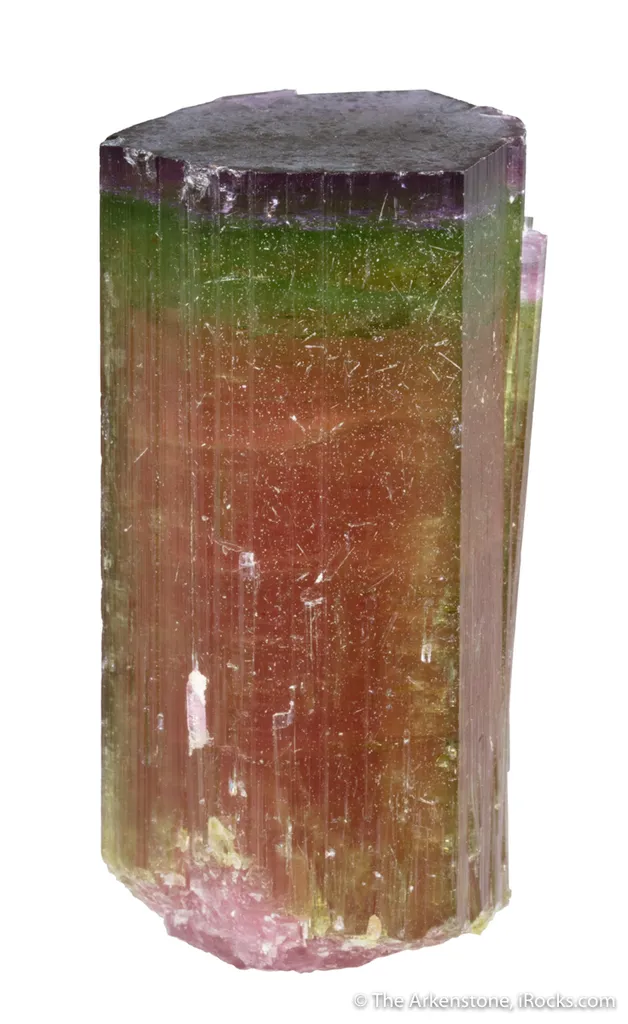 Elbaite Tourmaline Purple Cap - image 4