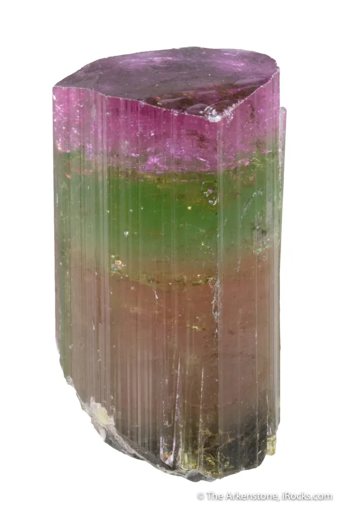 Elbaite Tourmaline Purple Cap - image 3