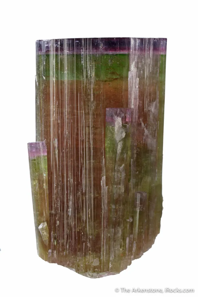 Elbaite Tourmaline Purple Cap image