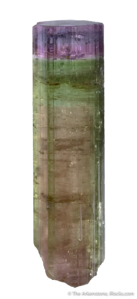 Elbaite Tourmaline Purple Cap image