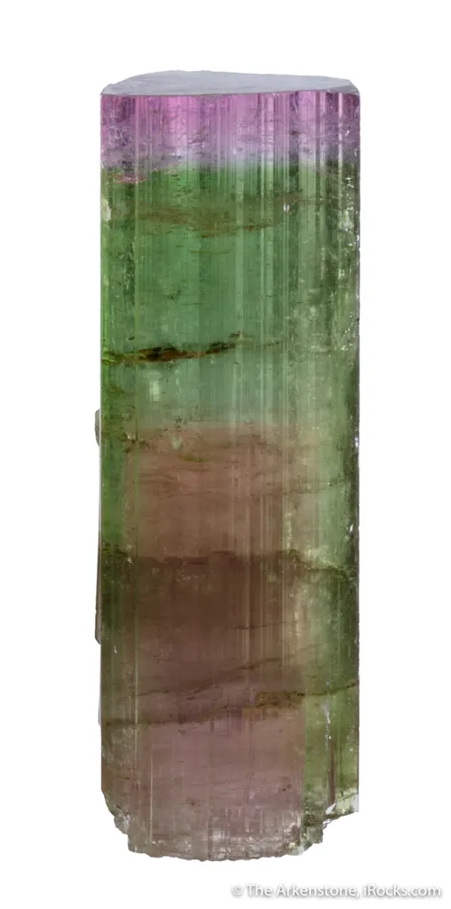 Elbaite Tourmaline Purple Cap image