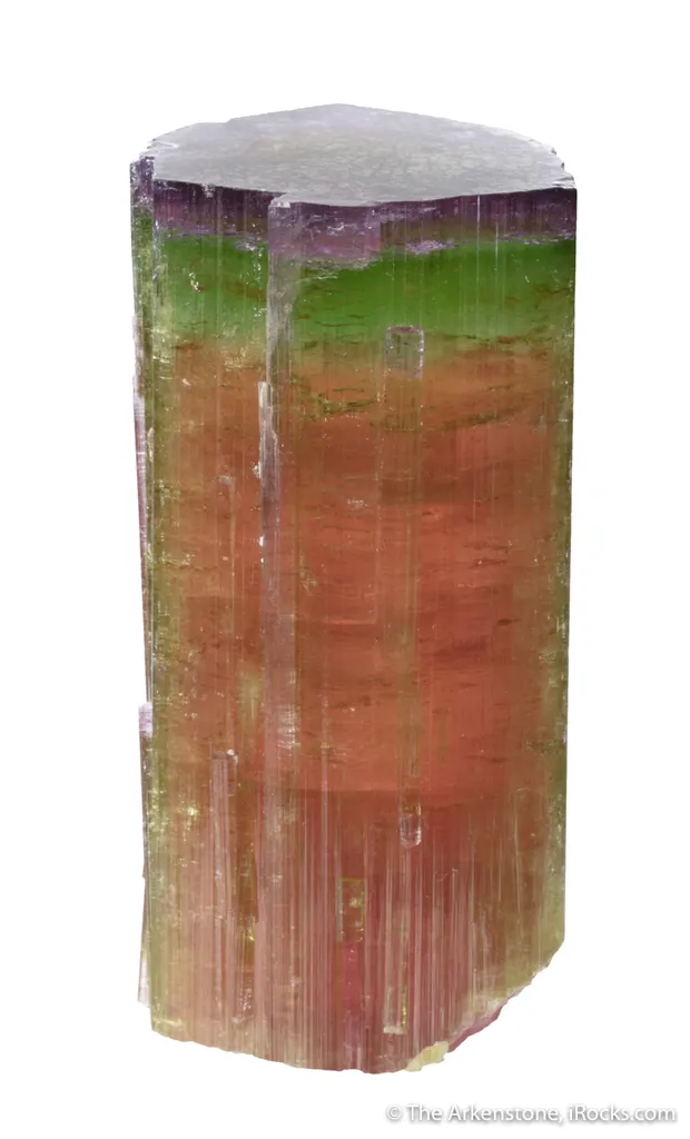 Elbaite Tourmaline Purple Cap image