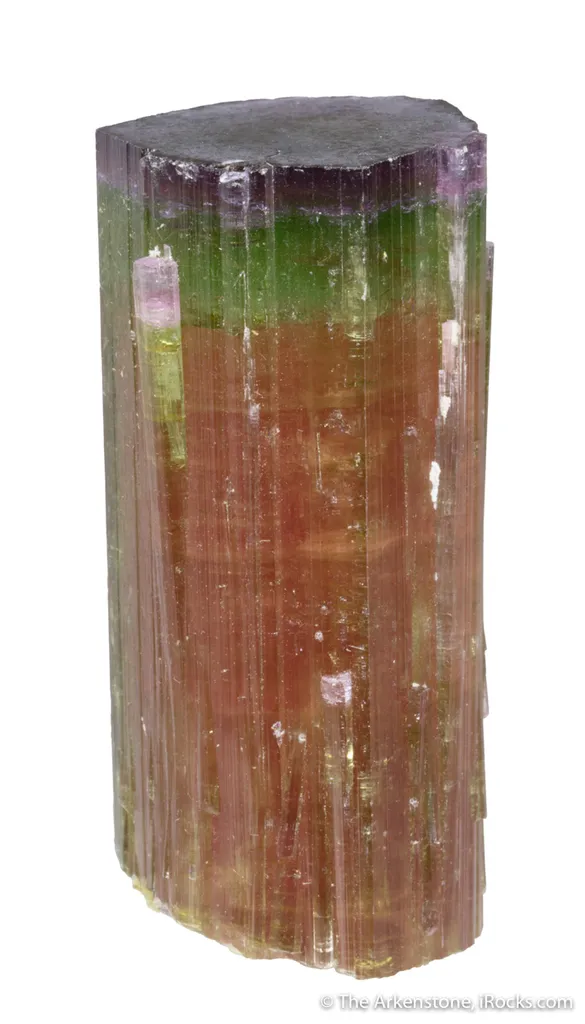 Elbaite Tourmaline Purple Cap - image 2