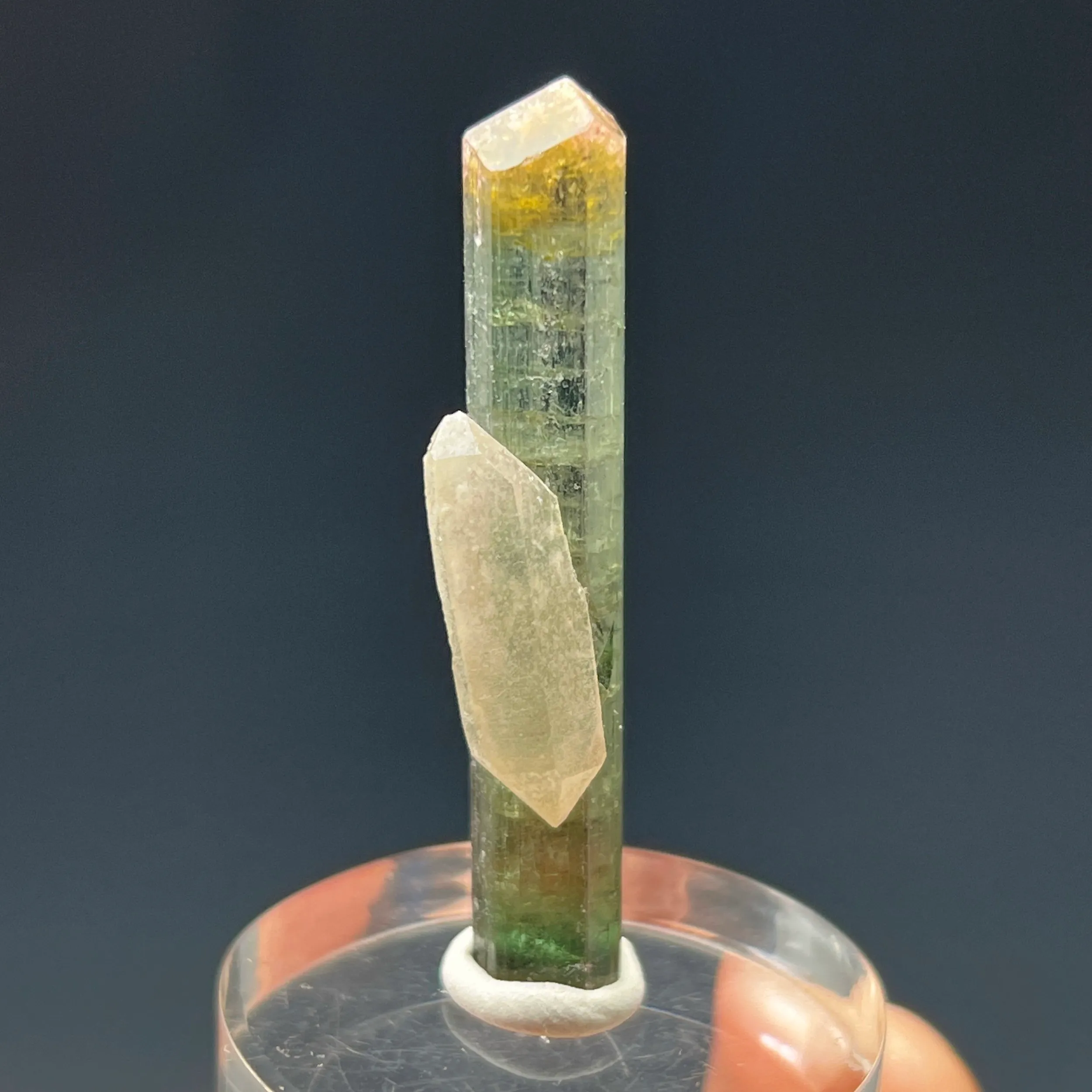 Elbaite Tourmaline & Quartz - image 1