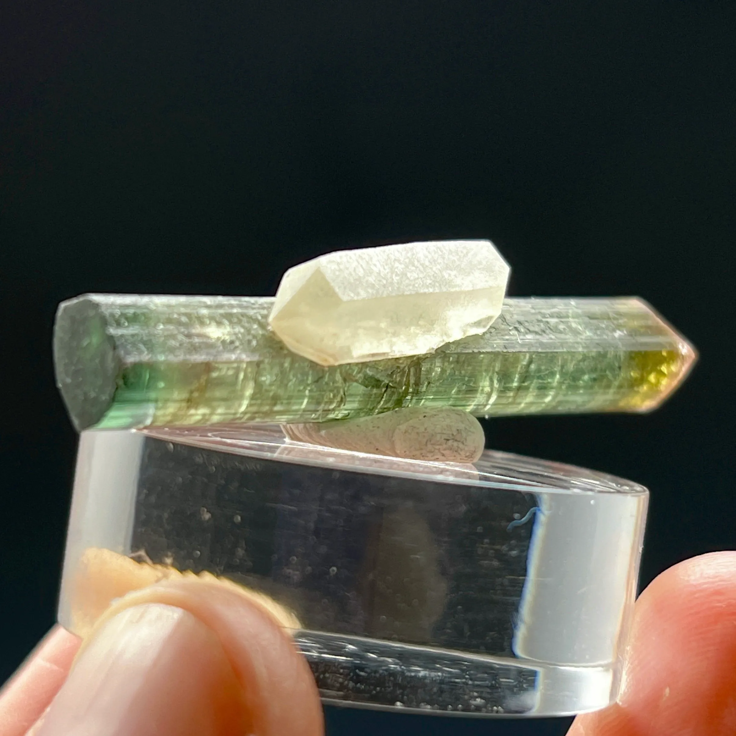 Elbaite Tourmaline & Quartz - image 5