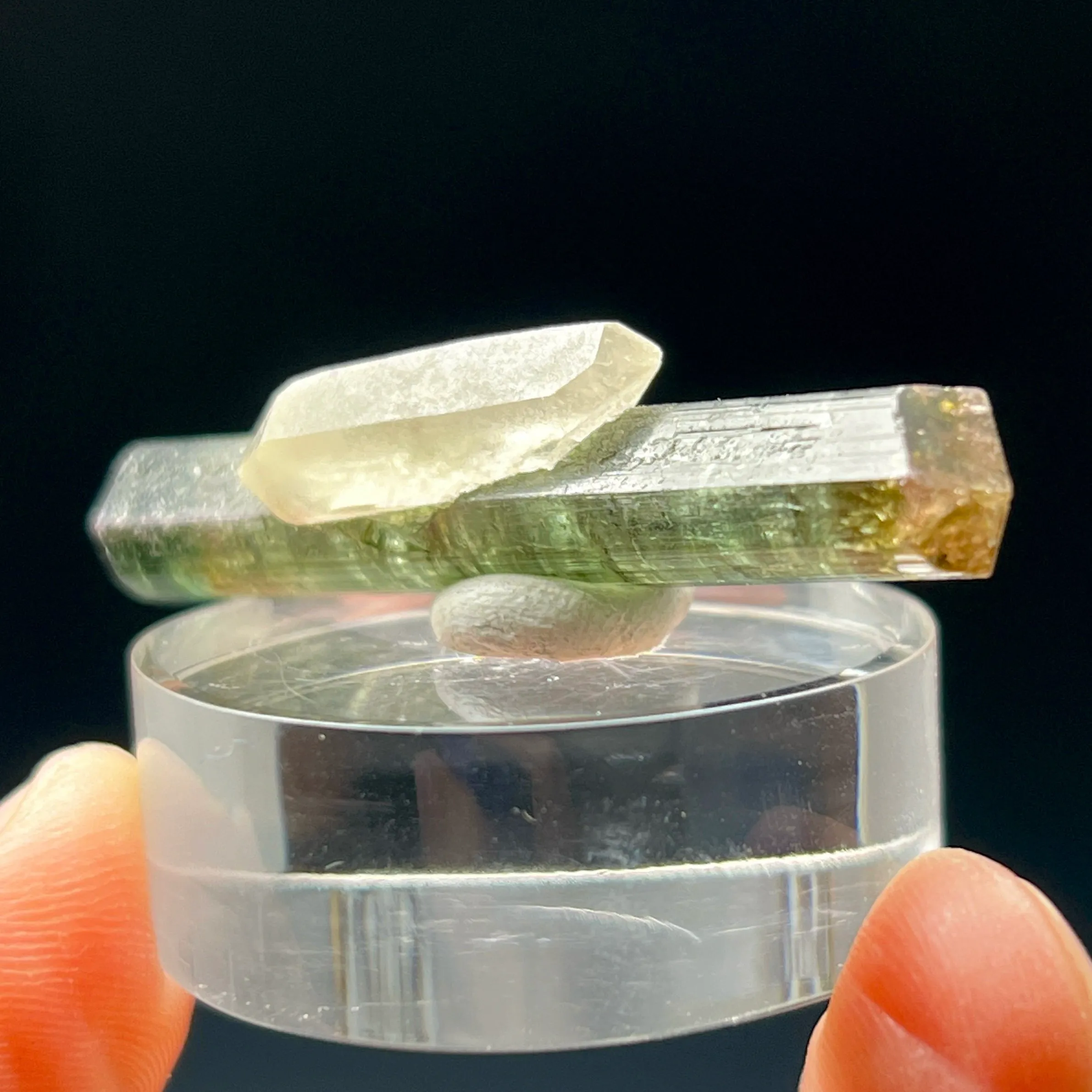 Elbaite Tourmaline & Quartz - image 4