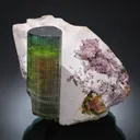 Elbaite Tourmaline, Quartz from the Cruzeiro Mine, Brazil - image 1