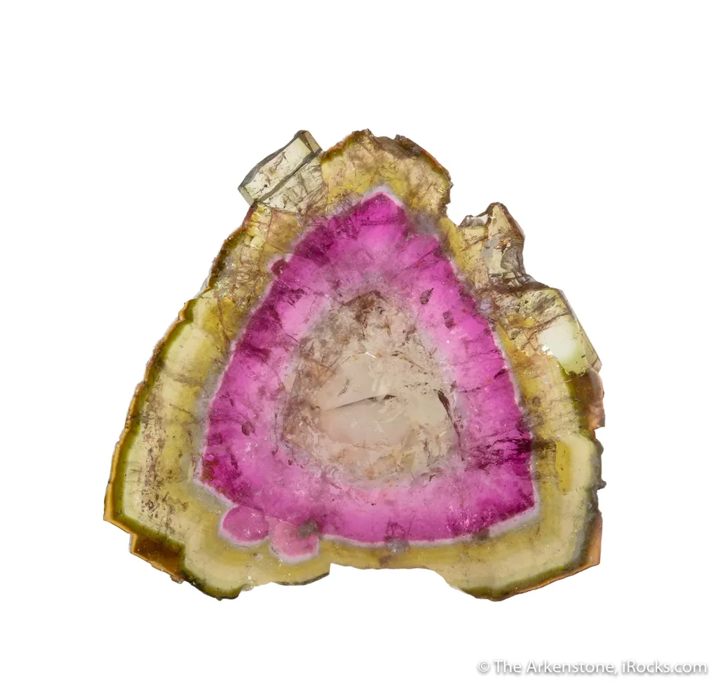 Elbaite Tourmaline (slice) image