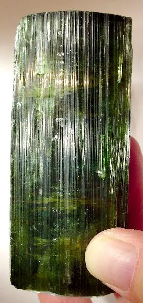 Elbaite, Tourmaline (Var: Verdelite) image