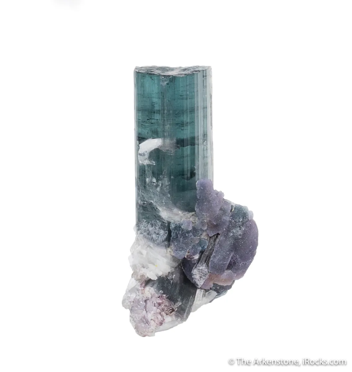 Elbaite Tourmaline w/ Lepidolite and Albite - image 1