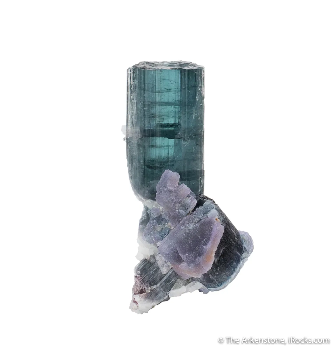 Elbaite Tourmaline w/ Lepidolite and Albite - image 2