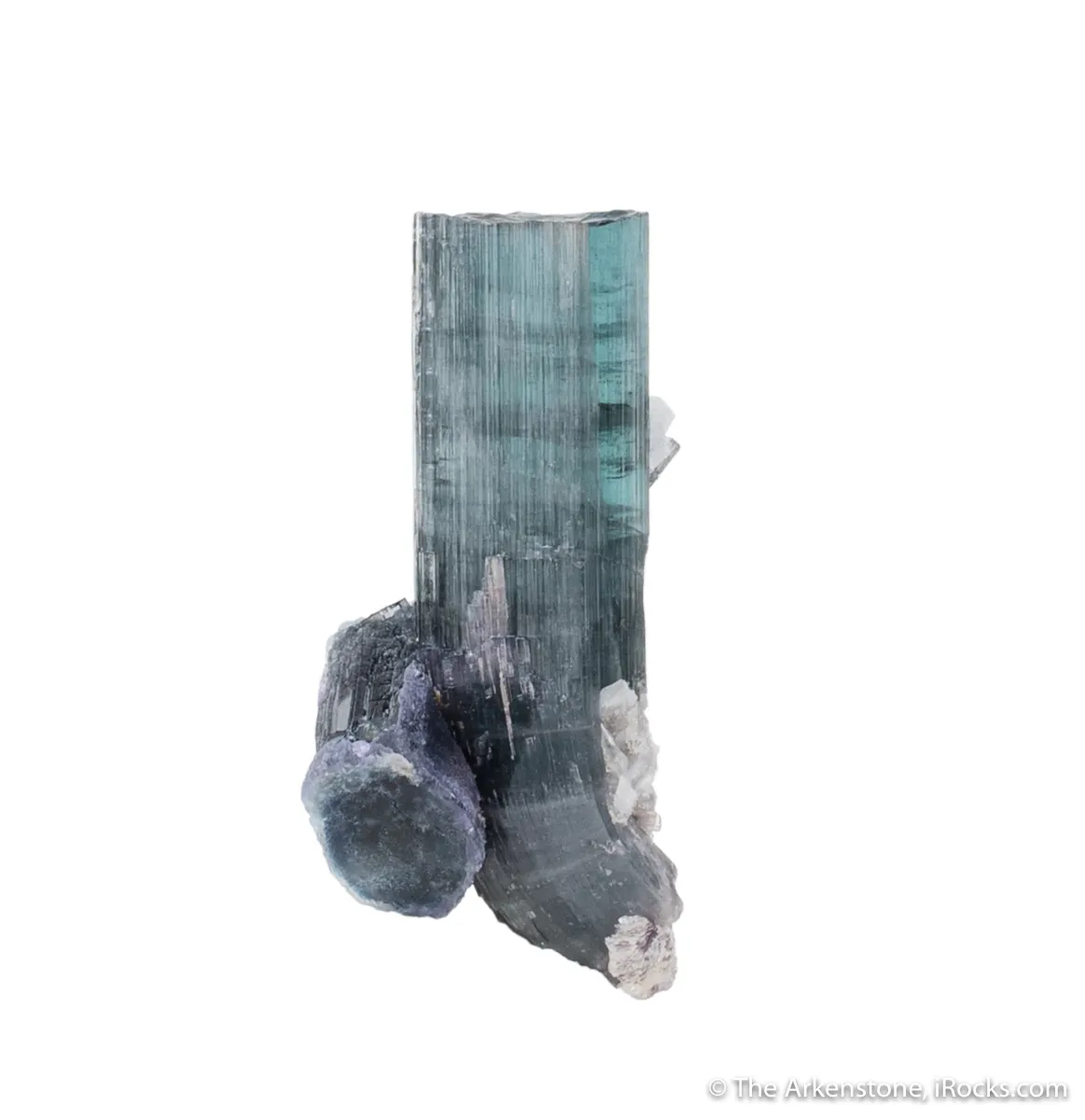 Elbaite Tourmaline w/ Lepidolite and Albite - image 3