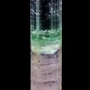 Elbaite Tourmaline with Achroite top - image 5