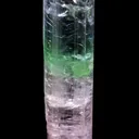 Elbaite Tourmaline with Achroite top - image 2