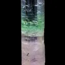 Elbaite Tourmaline with Achroite top - image 2