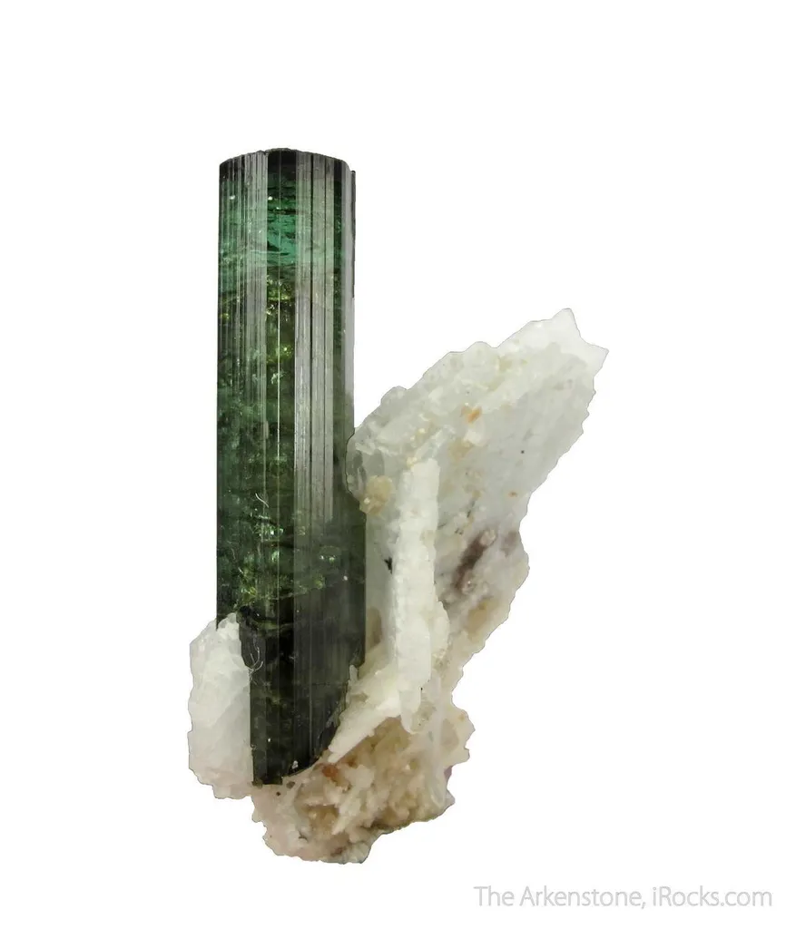 Elbaite Tourmaline with Albite - image 3