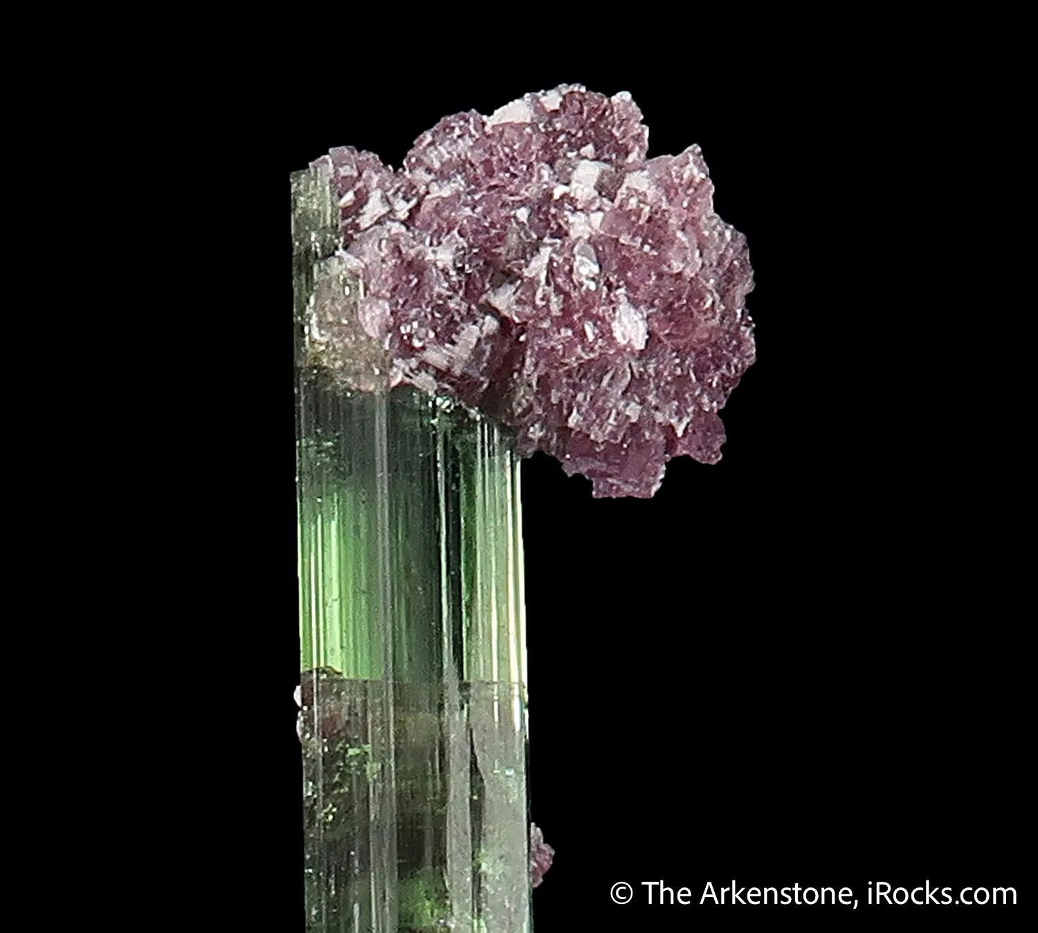 Elbaite Tourmaline with Lepidolite - image 4