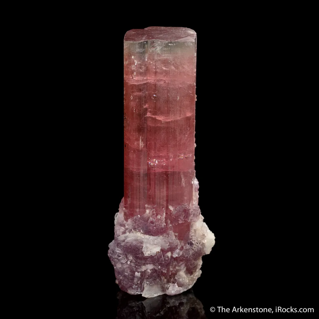 Elbaite Tourmaline with Lepidolite image