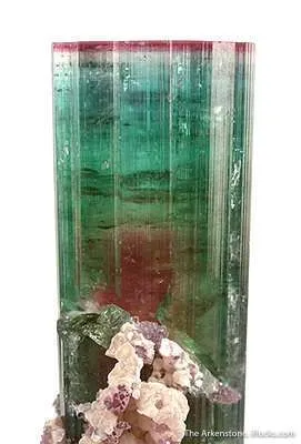 Elbaite Tourmaline With Lepidolite - image 2