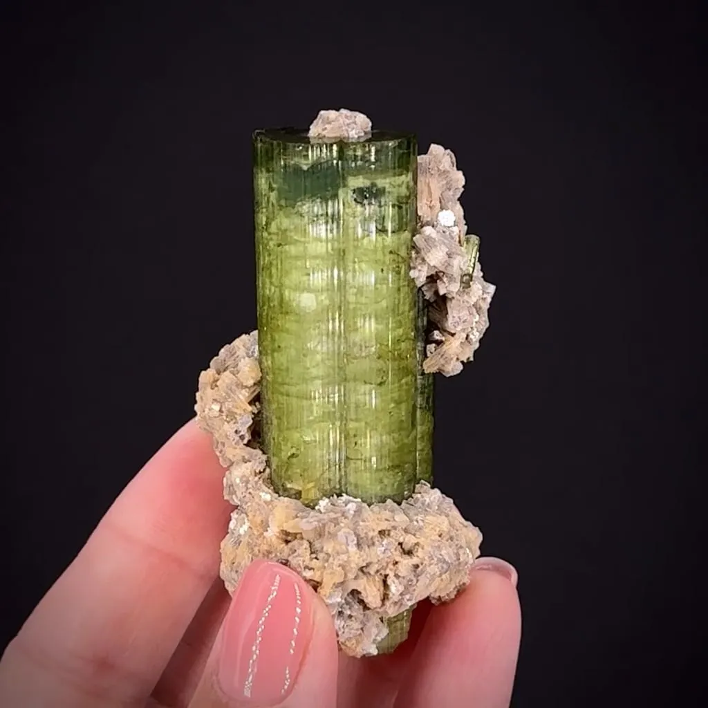 Elbaite Tourmaline with Lepidolite - image 2