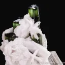 Elbaite Tourmaline with Lepidolite in Cleavelandite - image 5