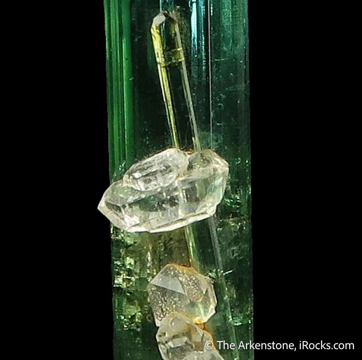 Elbaite Tourmaline with Quartz - image 4