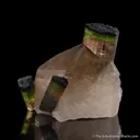 Elbaite Tourmaline with Quartz - image 2