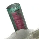 Elbaite Tourmaline with Quartz & Lepidolite on Cleavelandite - image 3