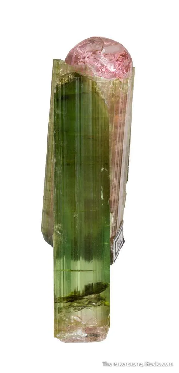 Elbaite Tourmaline with rare "gem nodule" - image 4