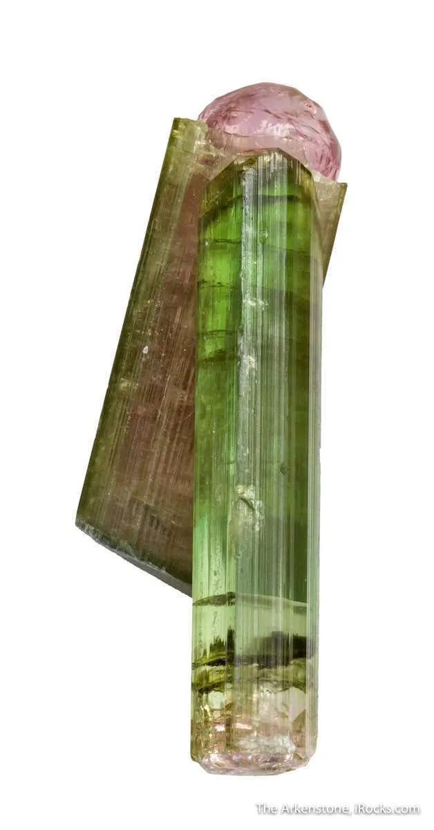 Elbaite Tourmaline with rare "gem nodule" - image 3