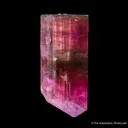 Elbaite Tourmaline with Stilbite - image 5