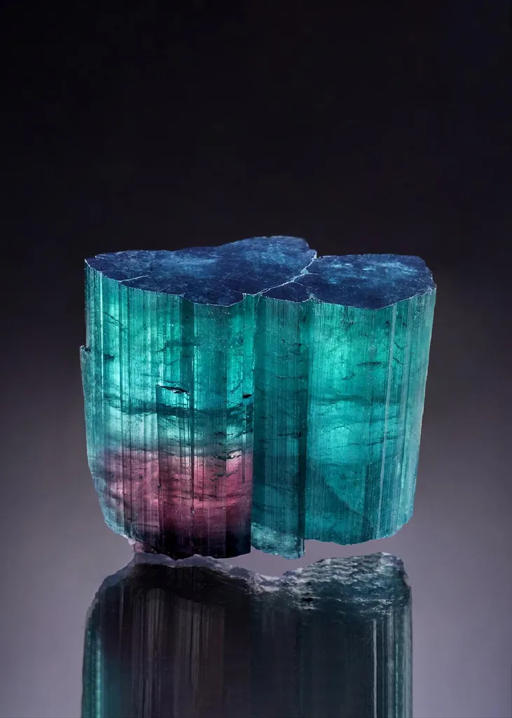 Elbaite var. Indicolite image