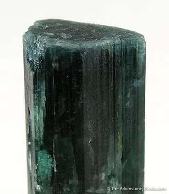 Elbaite Var. Indicolite on Cleavelandite - image 2