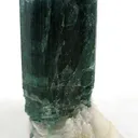 Elbaite Var. Indicolite on Cleavelandite - image 1
