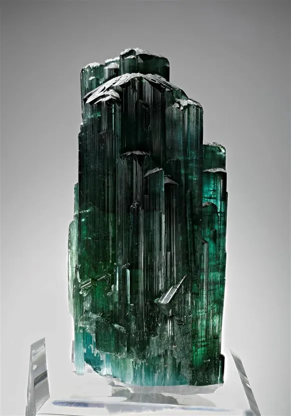 Elbaite var. Indicolite Tourmaline - image 1