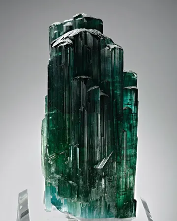 Elbaite var. Indicolite Tourmaline