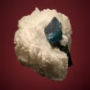 Elbaite var. Indicolite with Albite - image 2