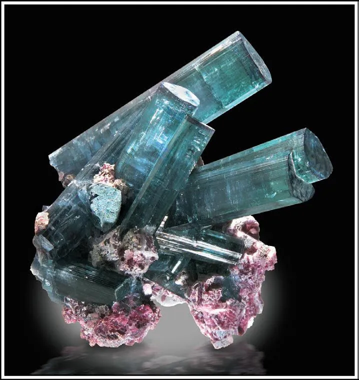 Elbaite (variety Indicolite) image