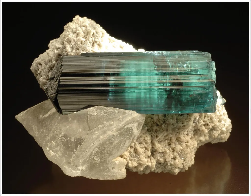 Elbaite (variety Indicolite) image
