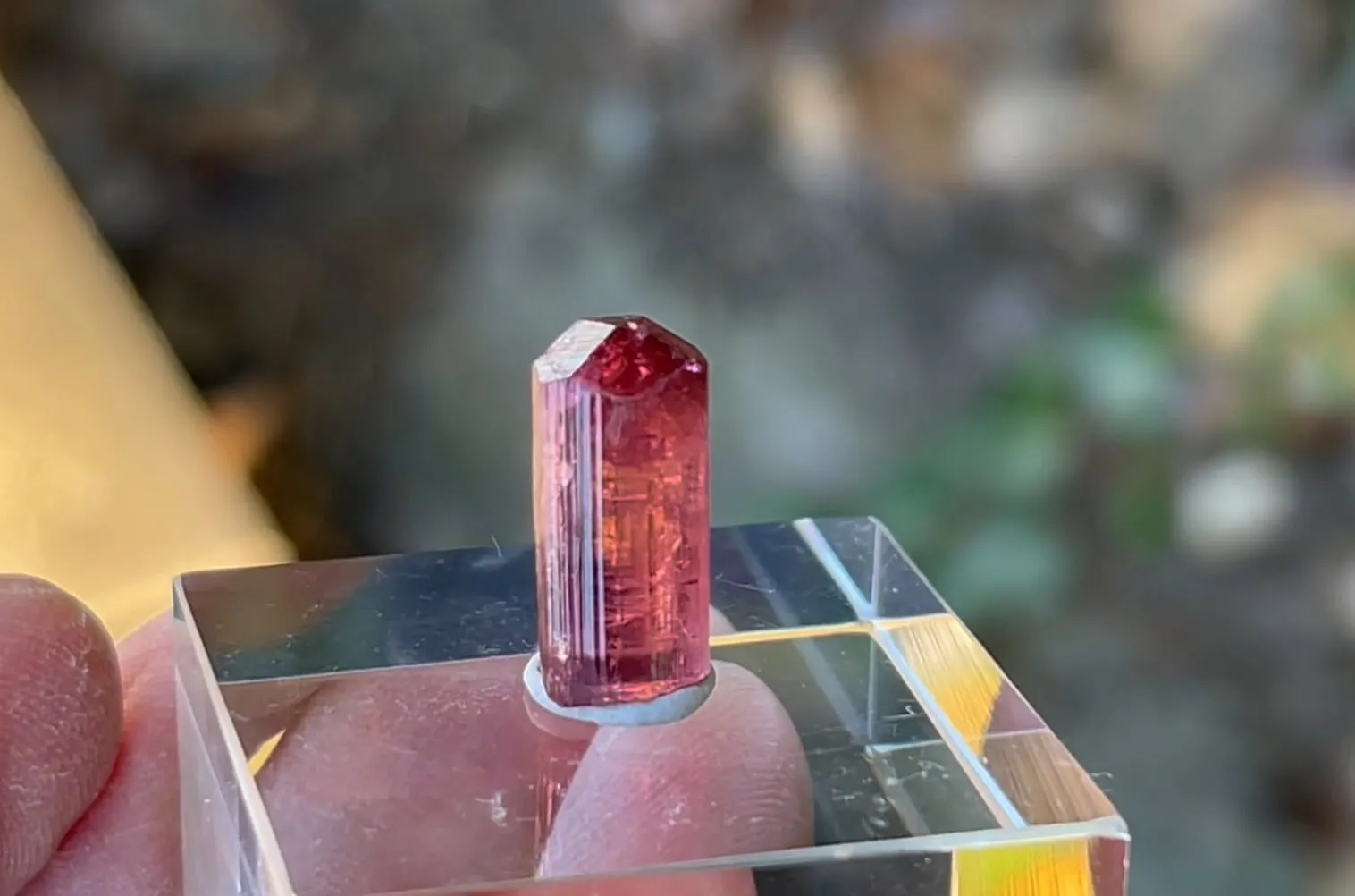 Elbaite variety Rubellite - image 3
