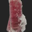 Elbaite variety Rubellite with Lepidolite and Clevelandite - image 4