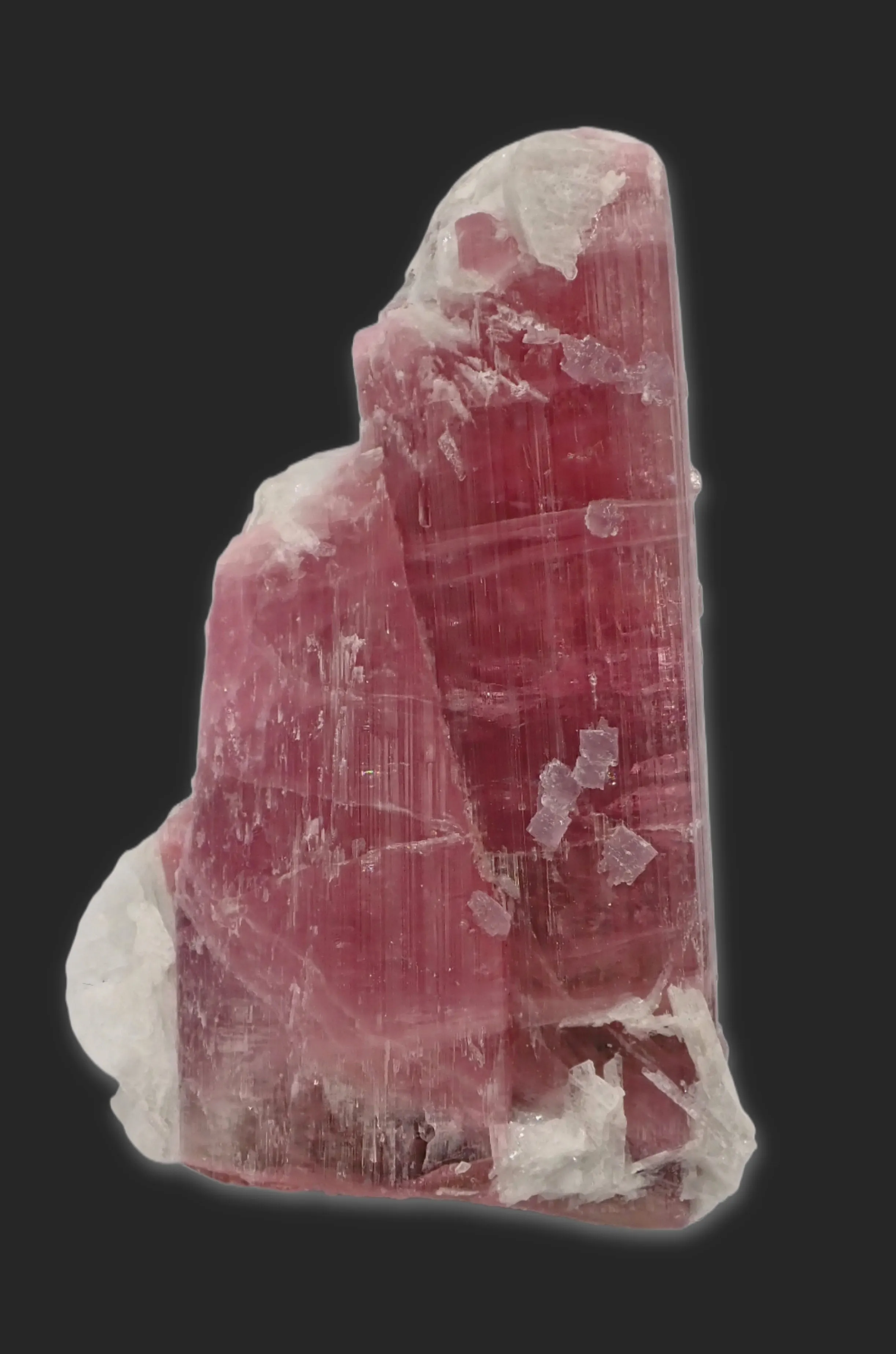 Elbaite variety Rubellite with Lepidolite and Clevelandite - image 3
