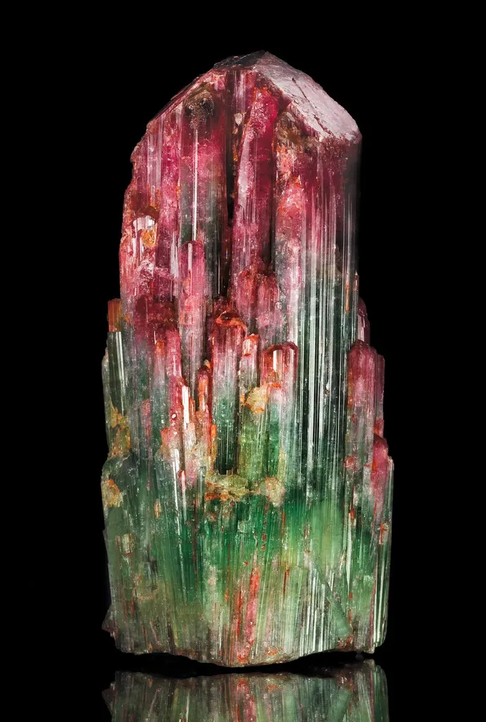 Elbaite (“watermelon” variety) image