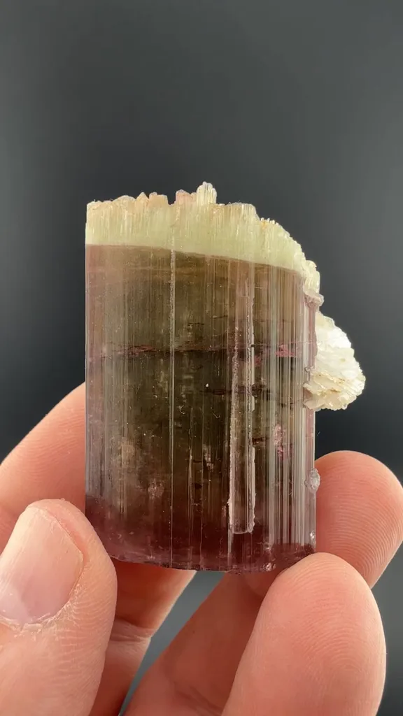 Elbaite with Albite image
