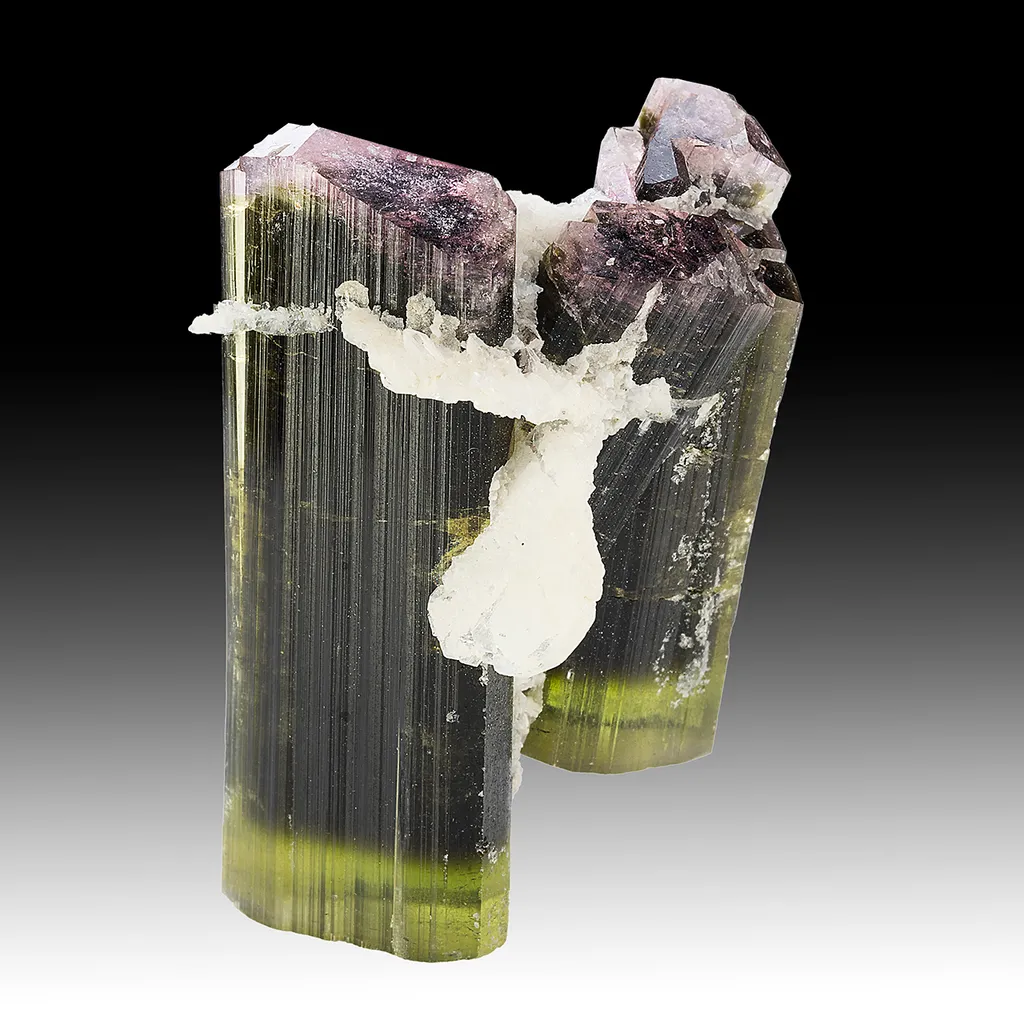 Elbaite with Albite image