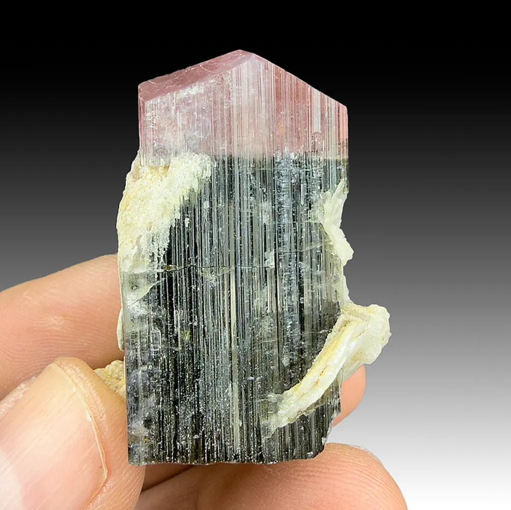 Elbaite with Albite image
